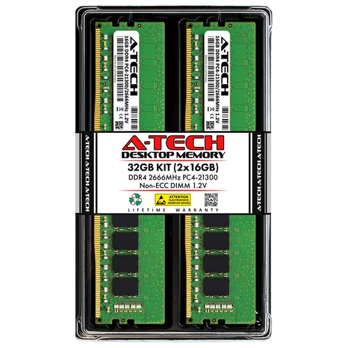 32gb 2x16gb ddr4 2666 asus - 32gb,